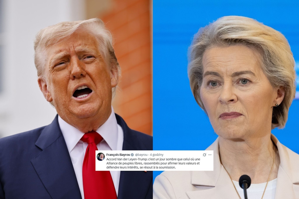Francuskie elity: von der Leyen uległa Trumpowi