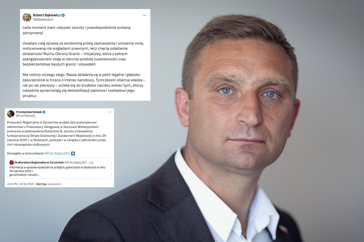 Absurd! Bąkiewiczowi chcą postawić zarzut... znieważenia SG