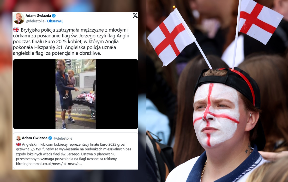 Kuriozum! W Anglii nie można wywieszać... angielskiej flagi