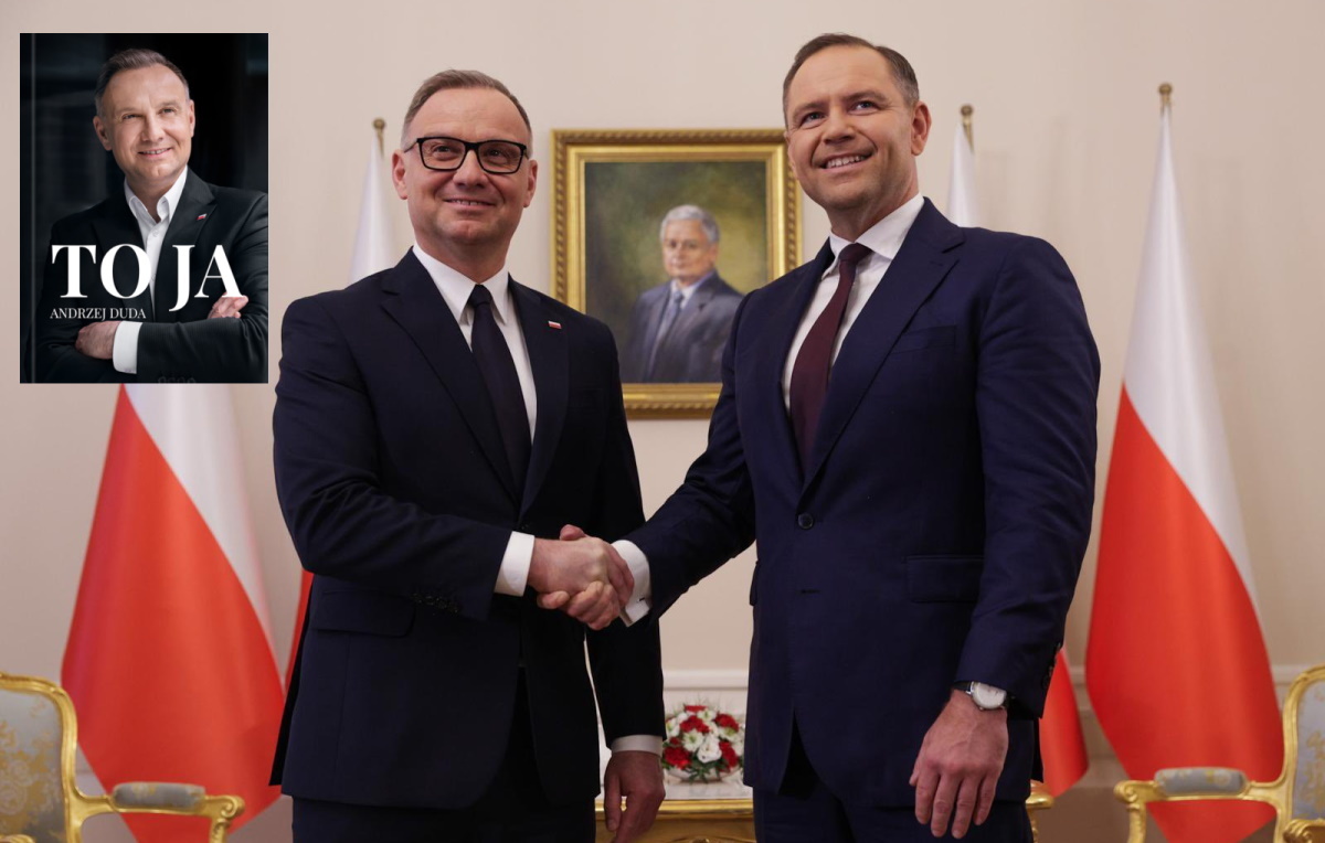 Prezydent wręczył egzemplarz "To ja" prezydentowi-elektowi
