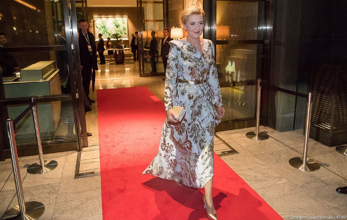 Tak pożegnała się Pierwsza Dama! "Dziękuję za dobre słowo"