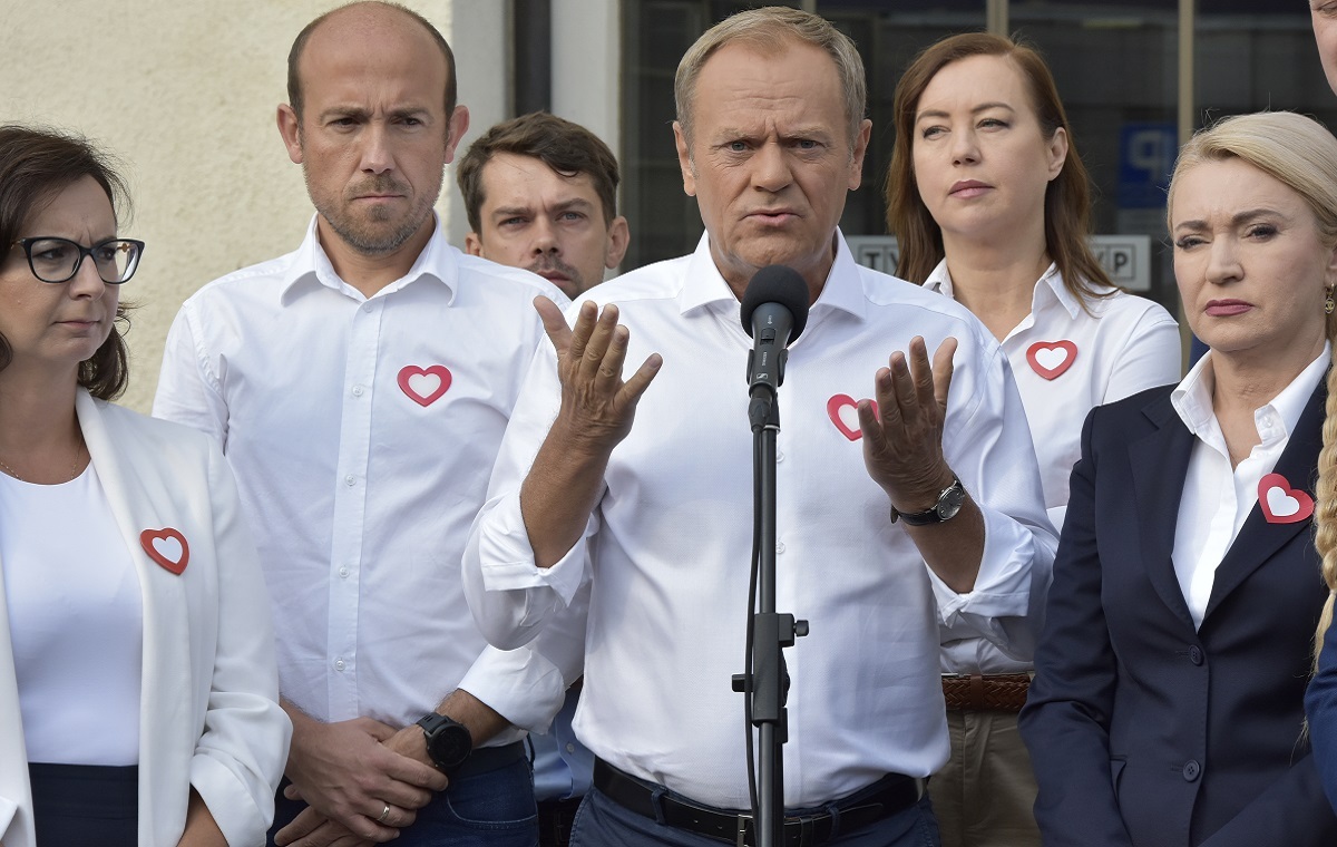 Fatalny obraz PO w tekście Onetu."Ma bardzo poważny problem"