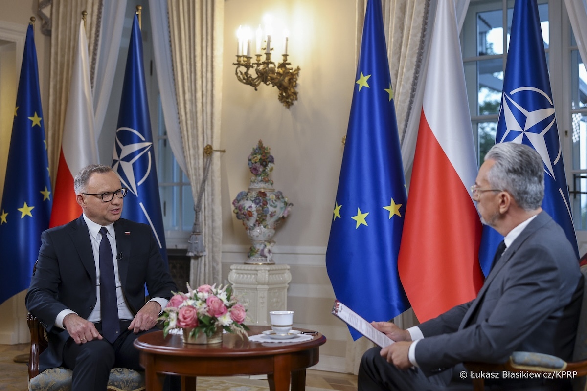 TYLKO U NAS. Prezydent o powodach ułaskawienia Bąkiewicza