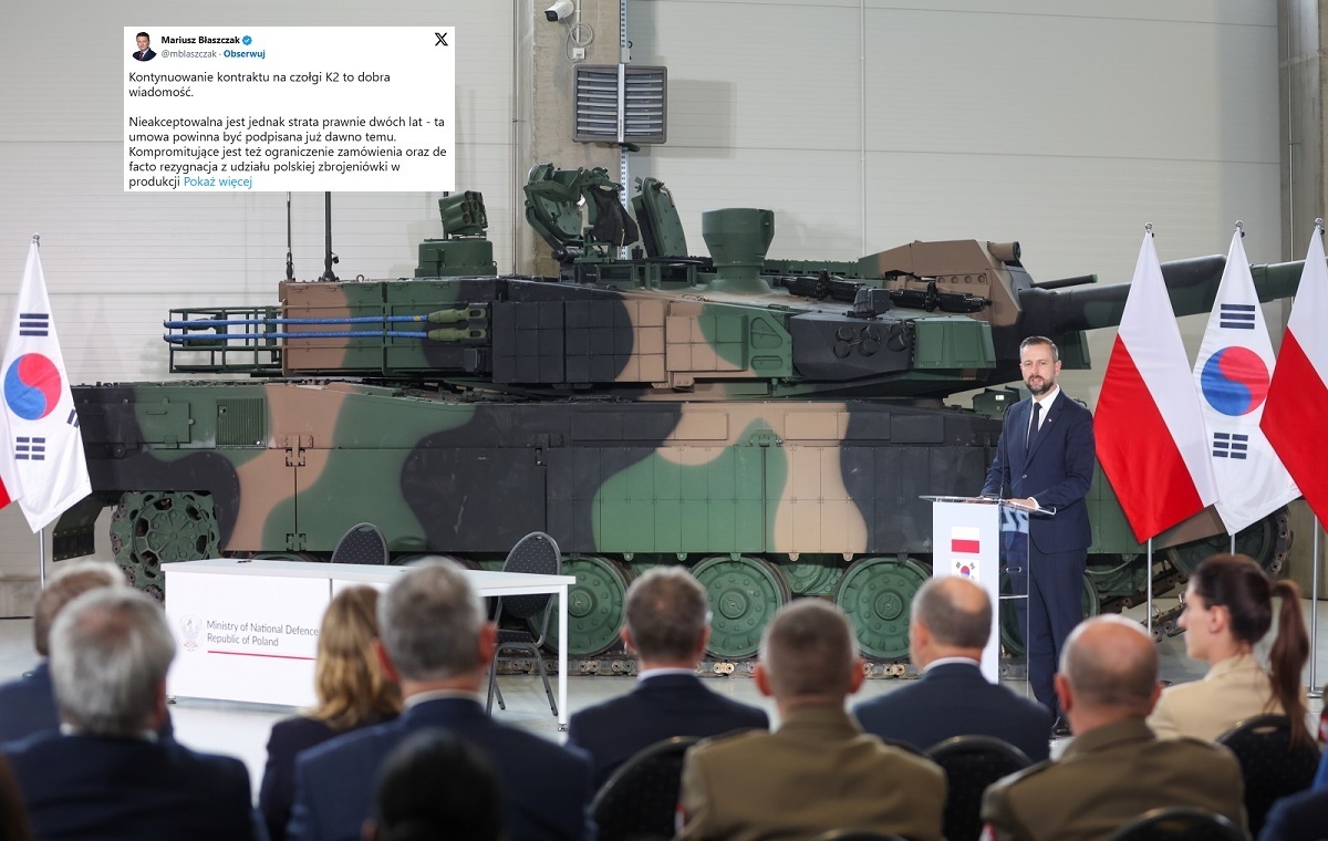 W końcu! Jest umowa na czołgi K2. Błaszczak: Stracono 2 lata