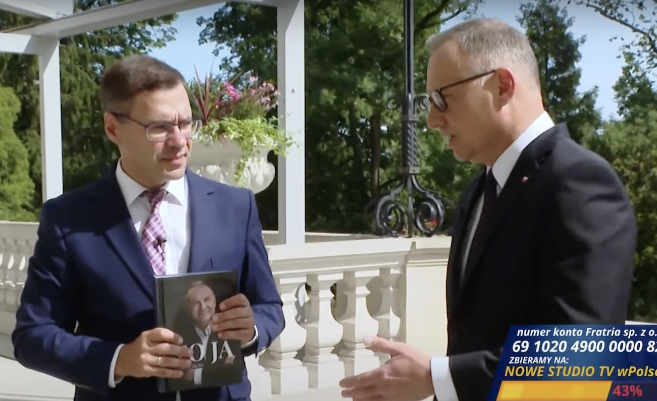 Prezydent Duda o hejcie na jego rodzinę i Trzaskowskim