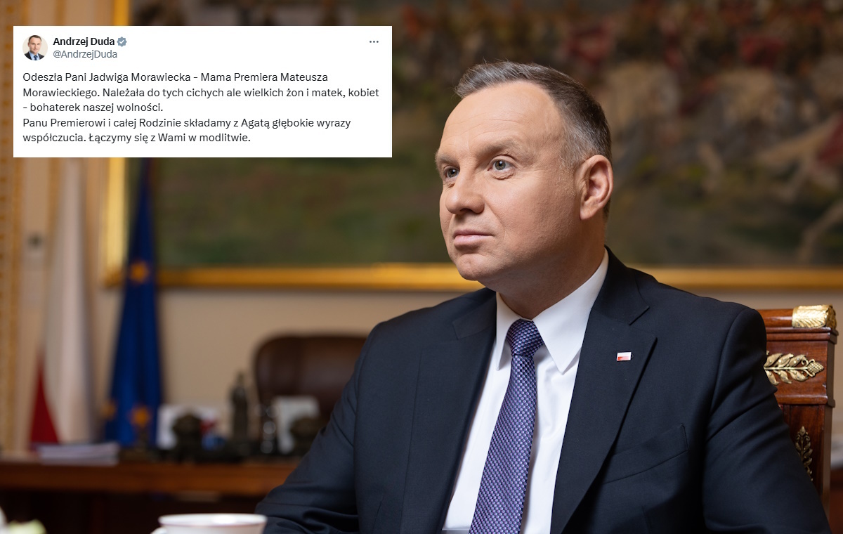 Президент выражает соболезнования премьер-министру Моравецкому