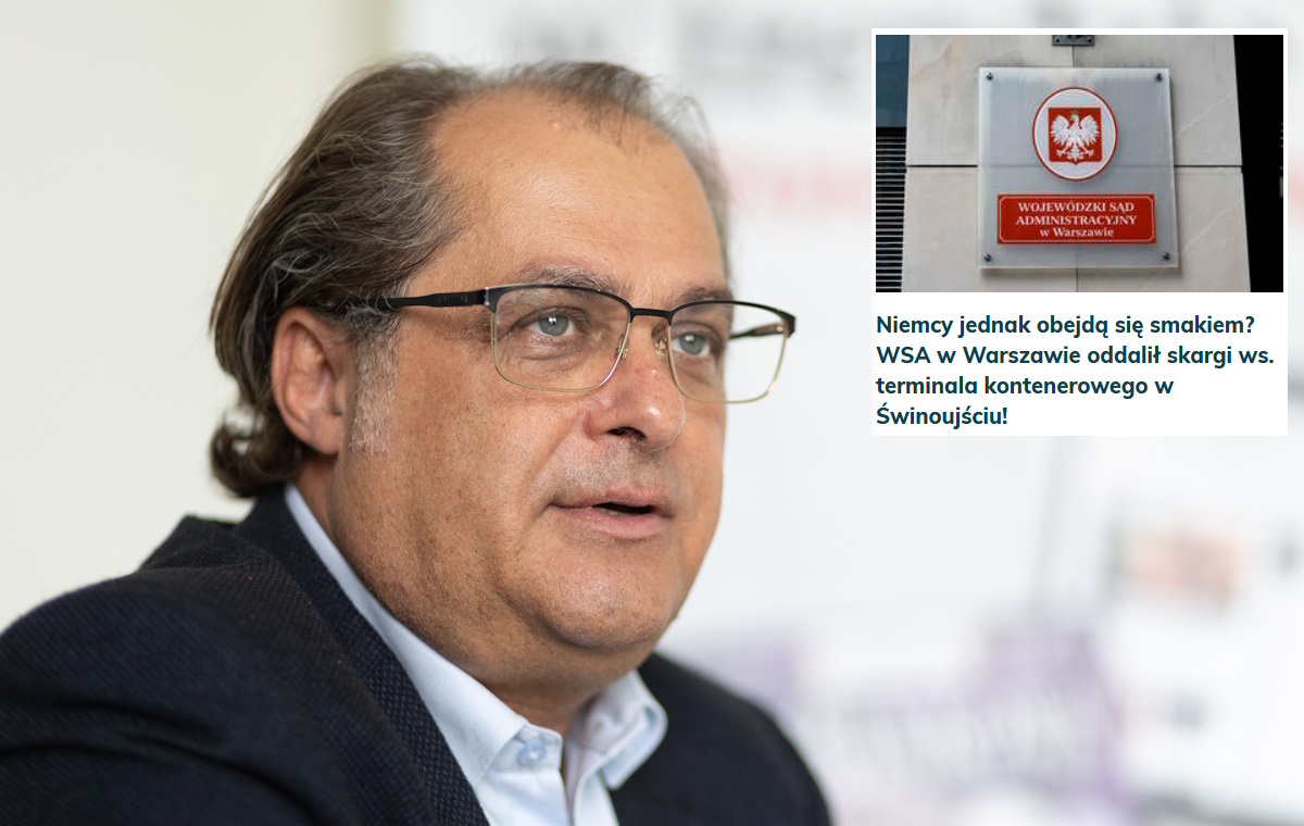 Gróbarczyk: Dobra decyzja WSA ws. terminala, a bywało różnie