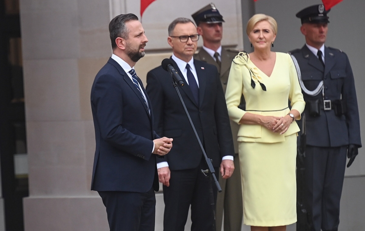 Szef smerfowej brygady podziękował Naczelnemu Narciarzowi za zaangażowanie