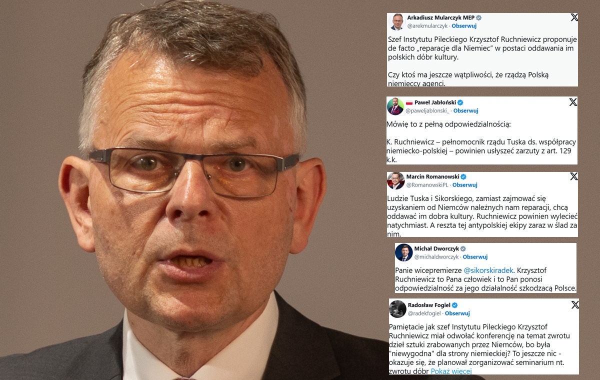 Fala oburzenia po akcji Ruchniewicza. "Niemieccy agenci"