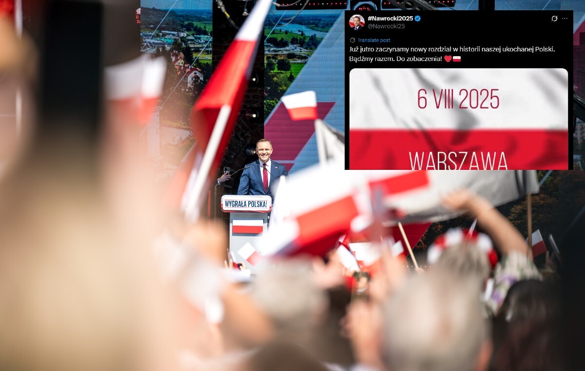 Nawrocki: Zaczynamy nowy rozdział w historii Polski