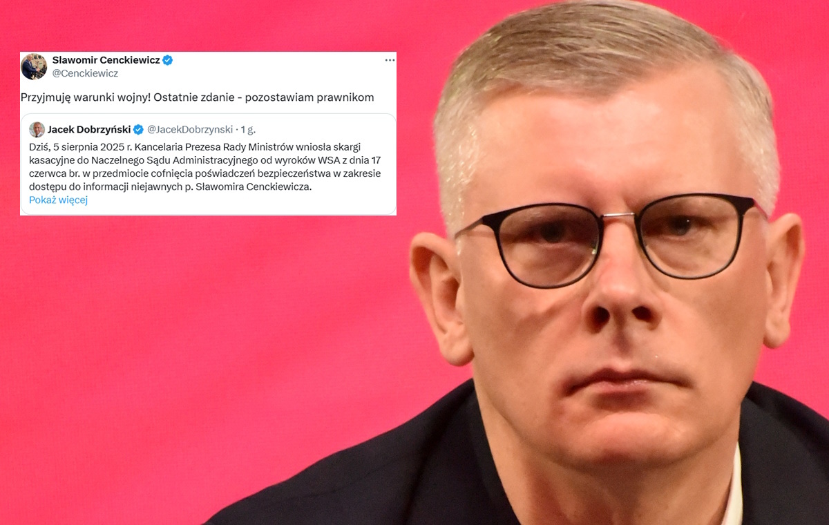 Правительство до сих пор борется с Ценцкевичем. «Я принимаю условия войны!»