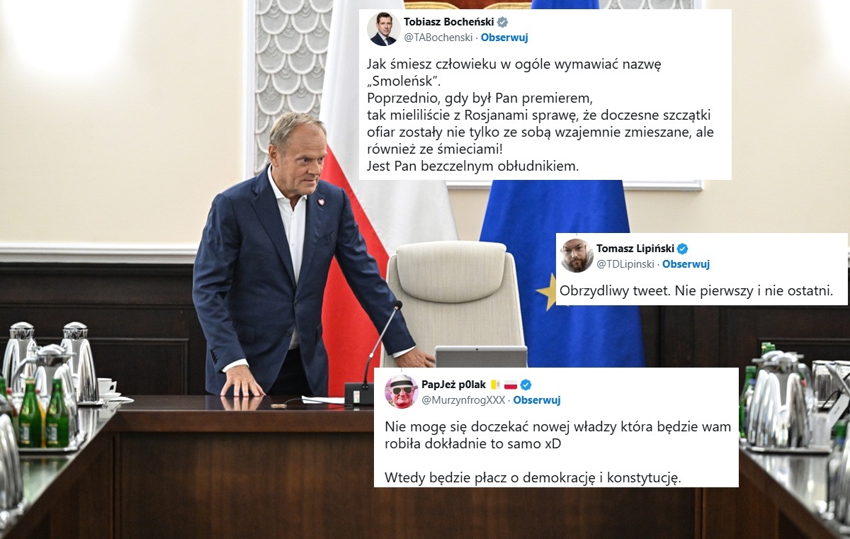 Туск празднует снятие иммунитета с Мацеревича