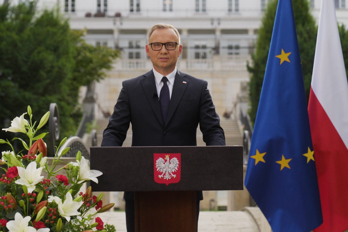 Последнее обращение Президента Анджея Дуды