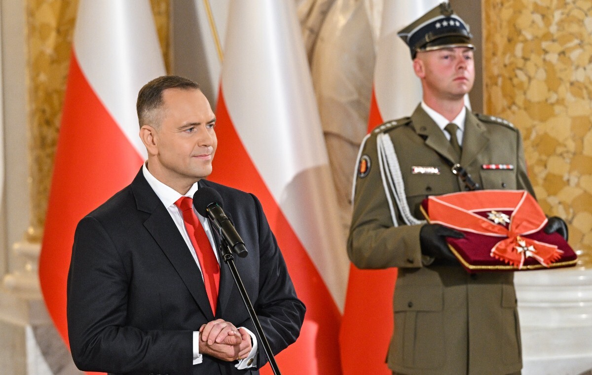Prezydent Nawrocki: W tym orderze dominuje orzeł w koronie