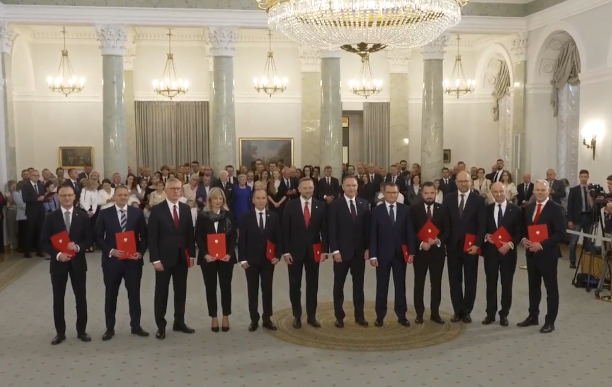 RELACJA. Prezydent powołuje kierownictwo swojej Kancelarii