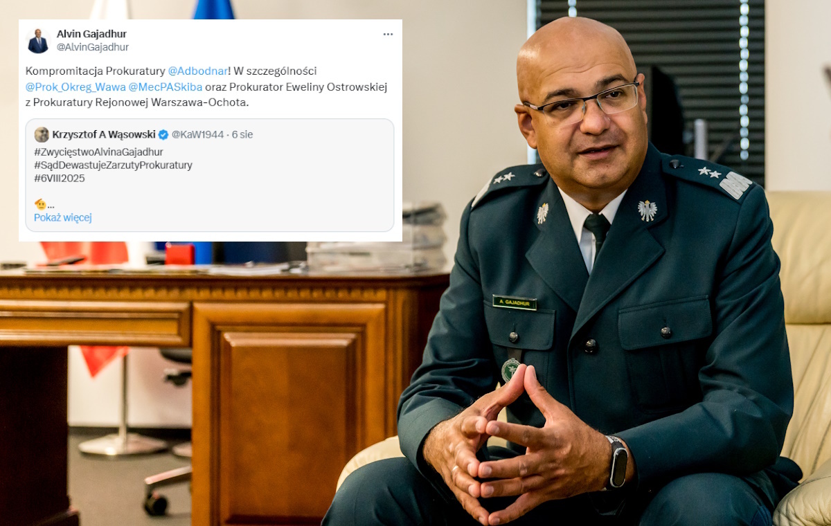 Sąd zmiażdżył akt oskarżenia przeciwko Gajadhurowi