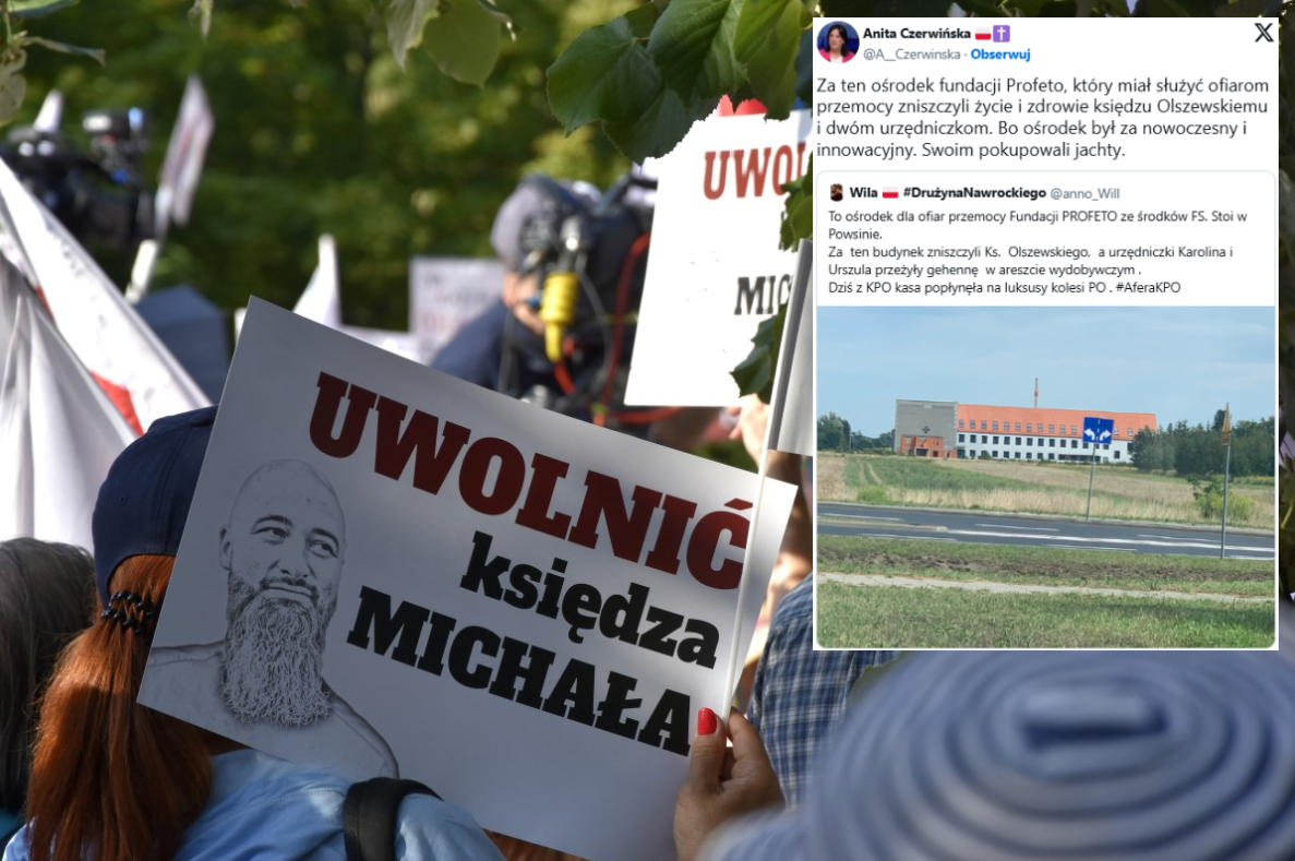 Przepalili środki z KPO, zniszczyli dzieło ks. Olszewskiego
