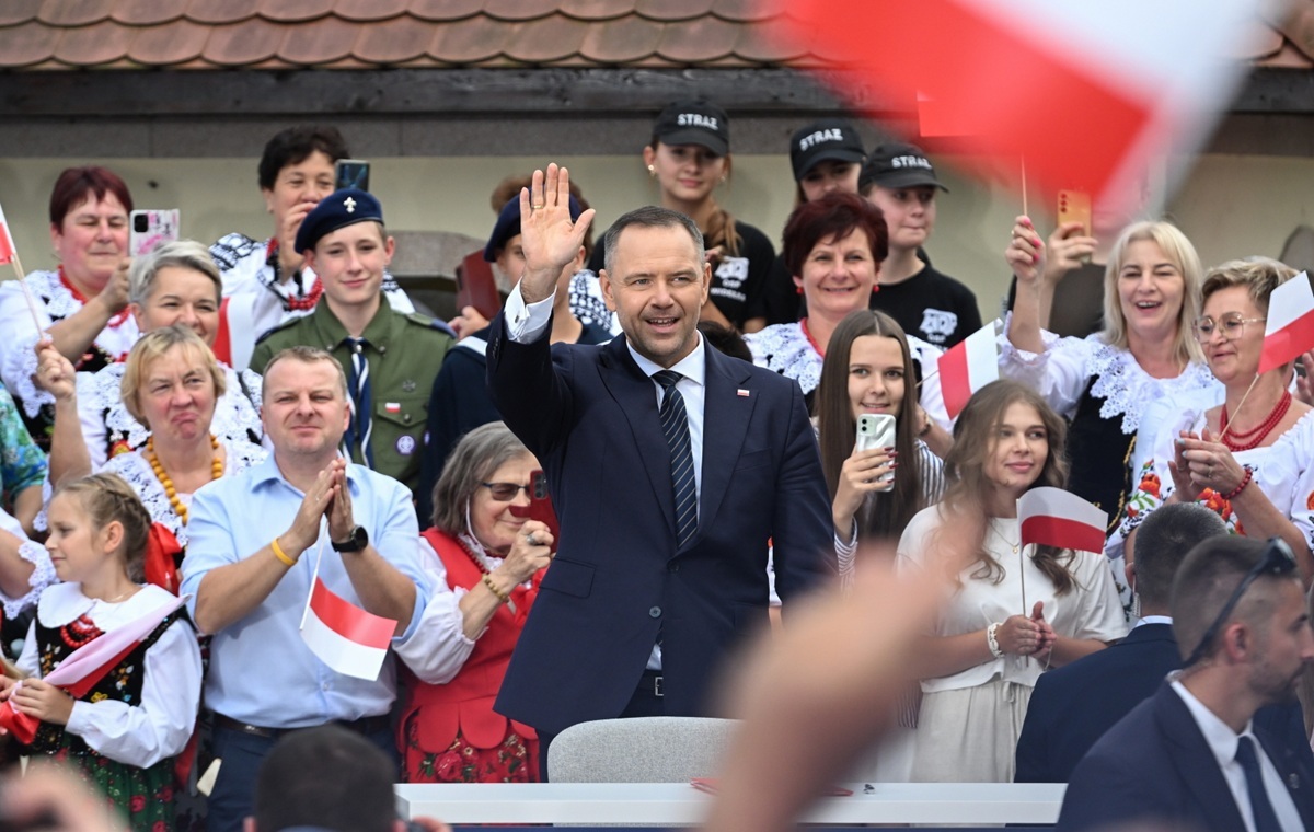 Nawrocki: "Polacy chcą CPK w pełnej okazałości"