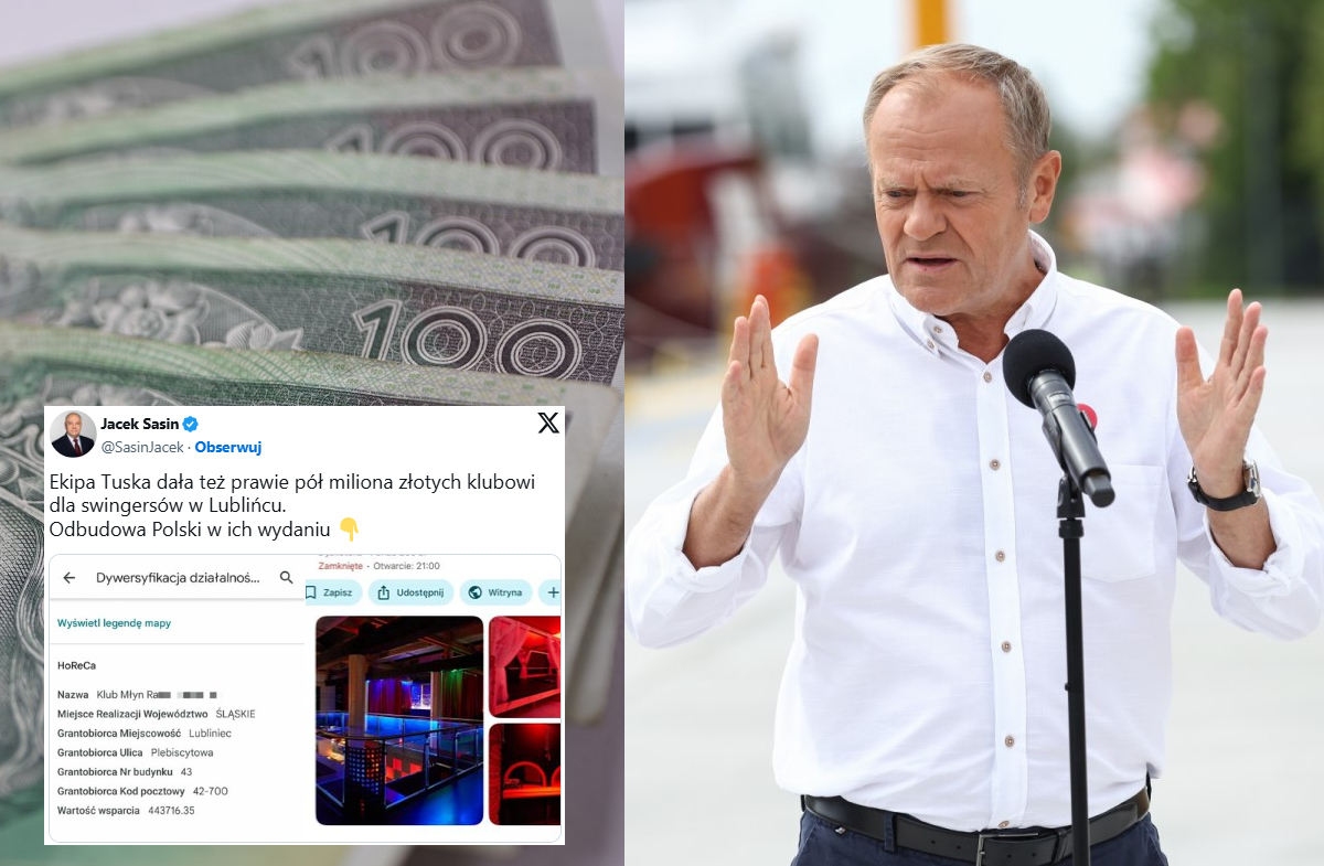 Nie do wiary! Prawie 500 tys. z KPO na klub dla swingersów