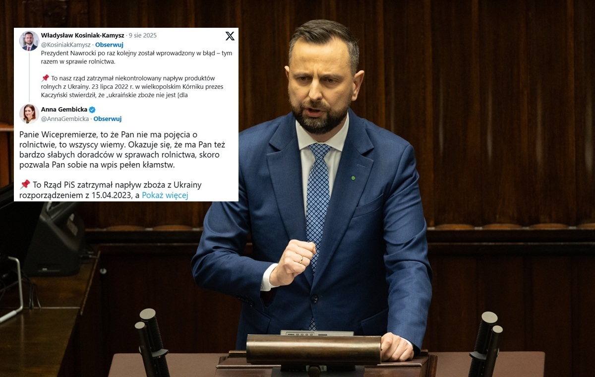 Gembicka do szefa PSL: Zamieścił Pan wpis pełen kłamstw