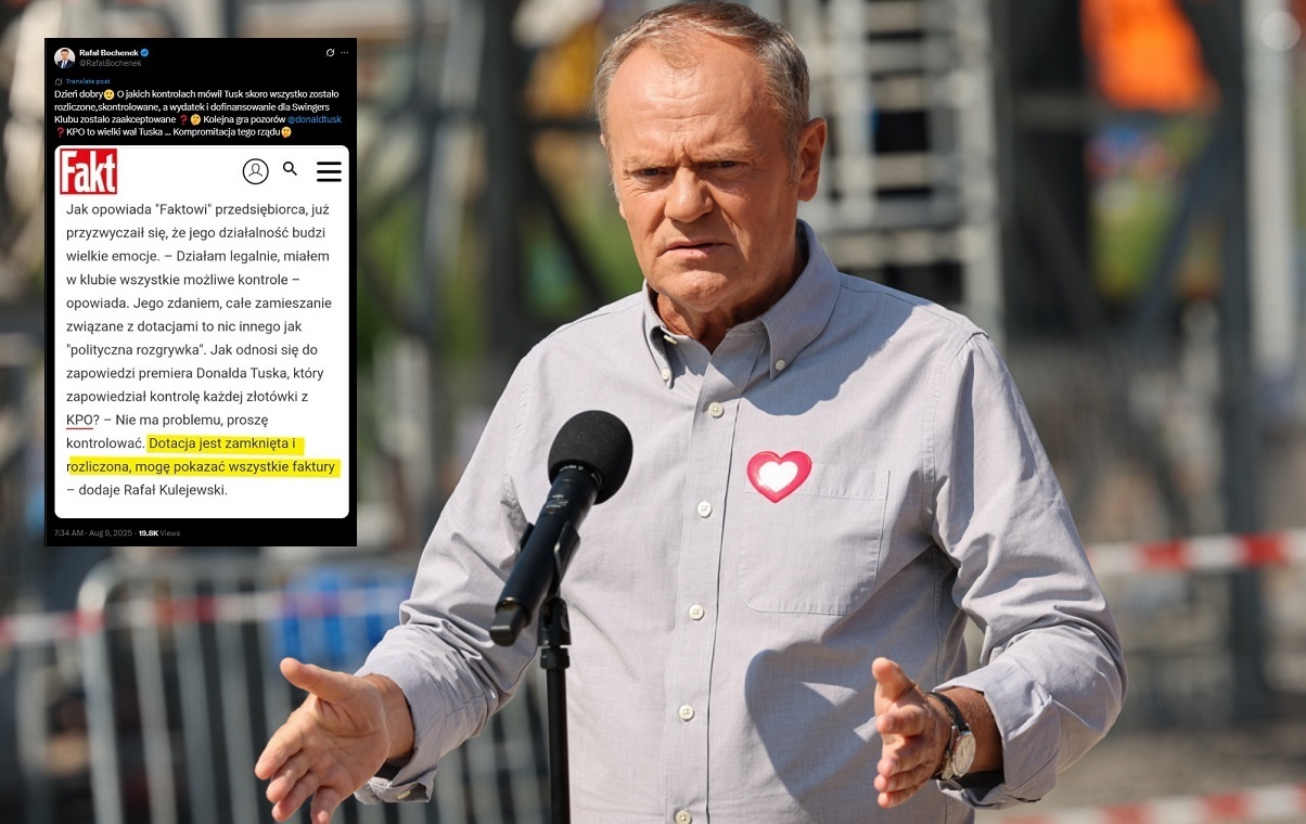 Afera KPO. "Kontrole" Tuska to pic na wodę? "Kompromitacja!"