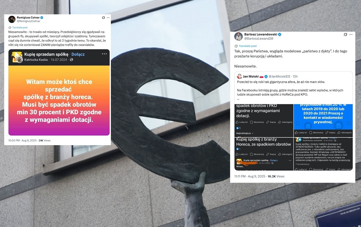 "Kupię spółkę z branży HoReCa...". Coraz goręcej wokół KPO