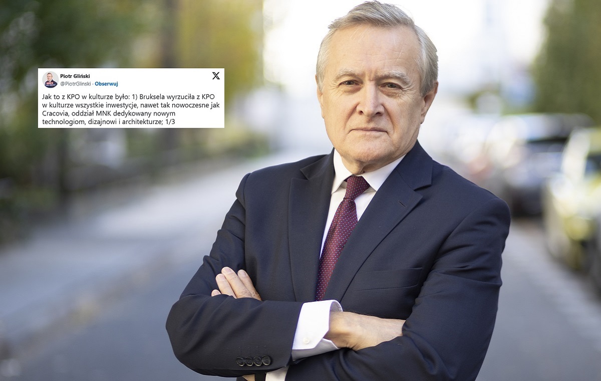 Afera KPO w kulturze. Gliński: Ostrzegałem, byli mądrzejsi