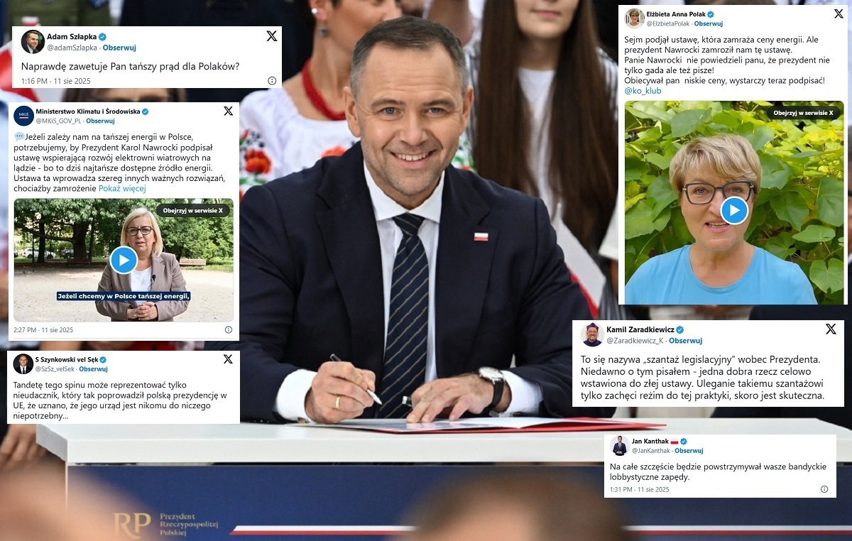 Chór szantażystów wciska prezydentowi wiatrakowy "bubel"!