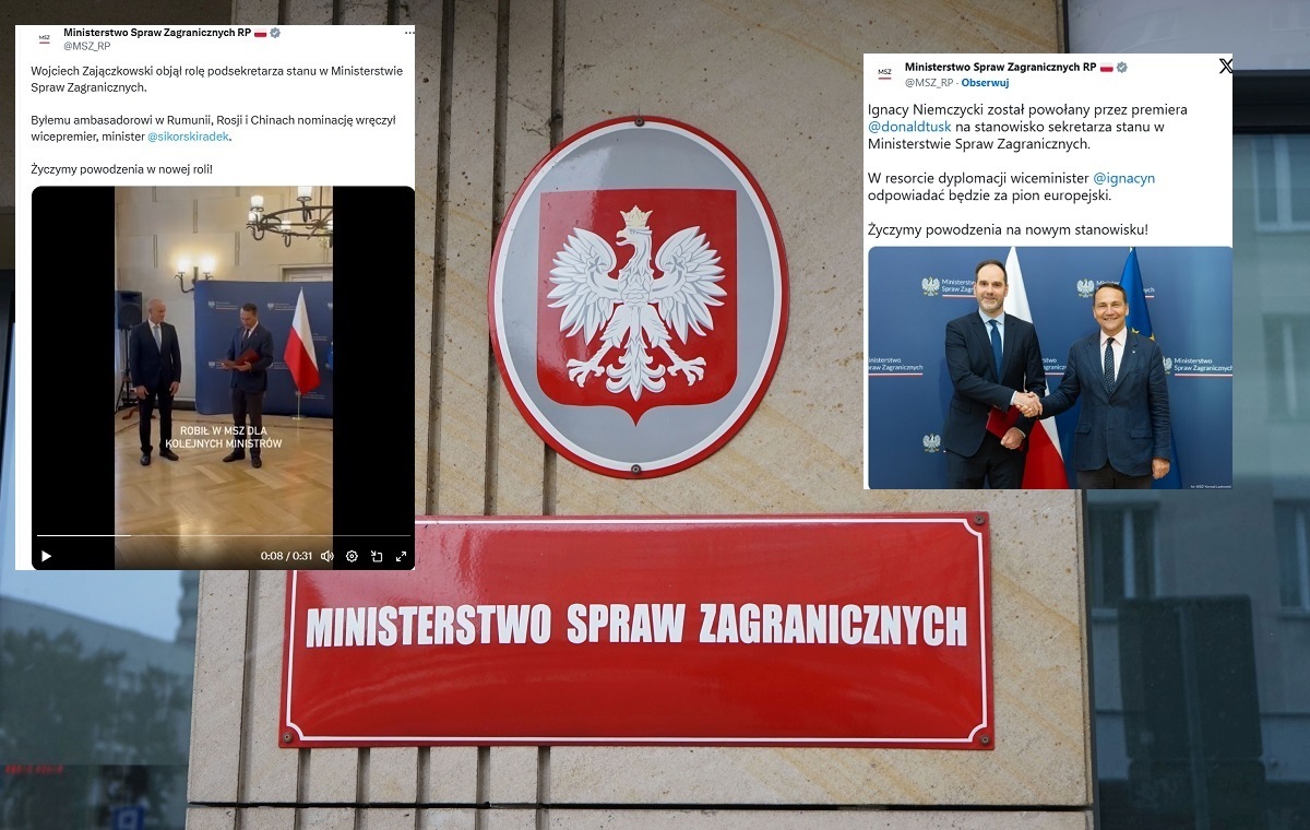 To ma być odchudzenie rządu? Nowi wiceministrowie w MSZ