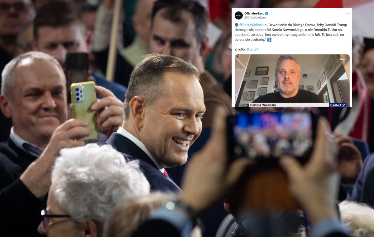 Kabaret! Wieliński żali się i atakuje prezydenta Nawrockiego