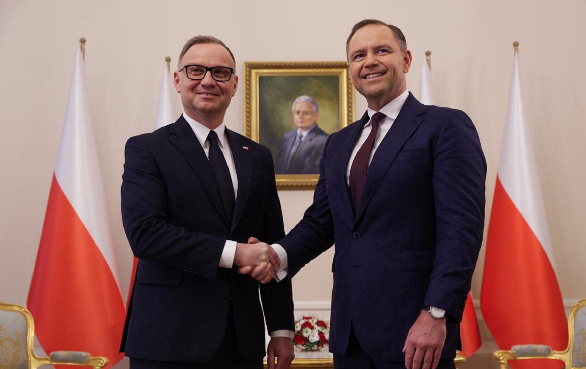 Andrzej Duda zachwycony wystąpieniem nowego prezydenta!