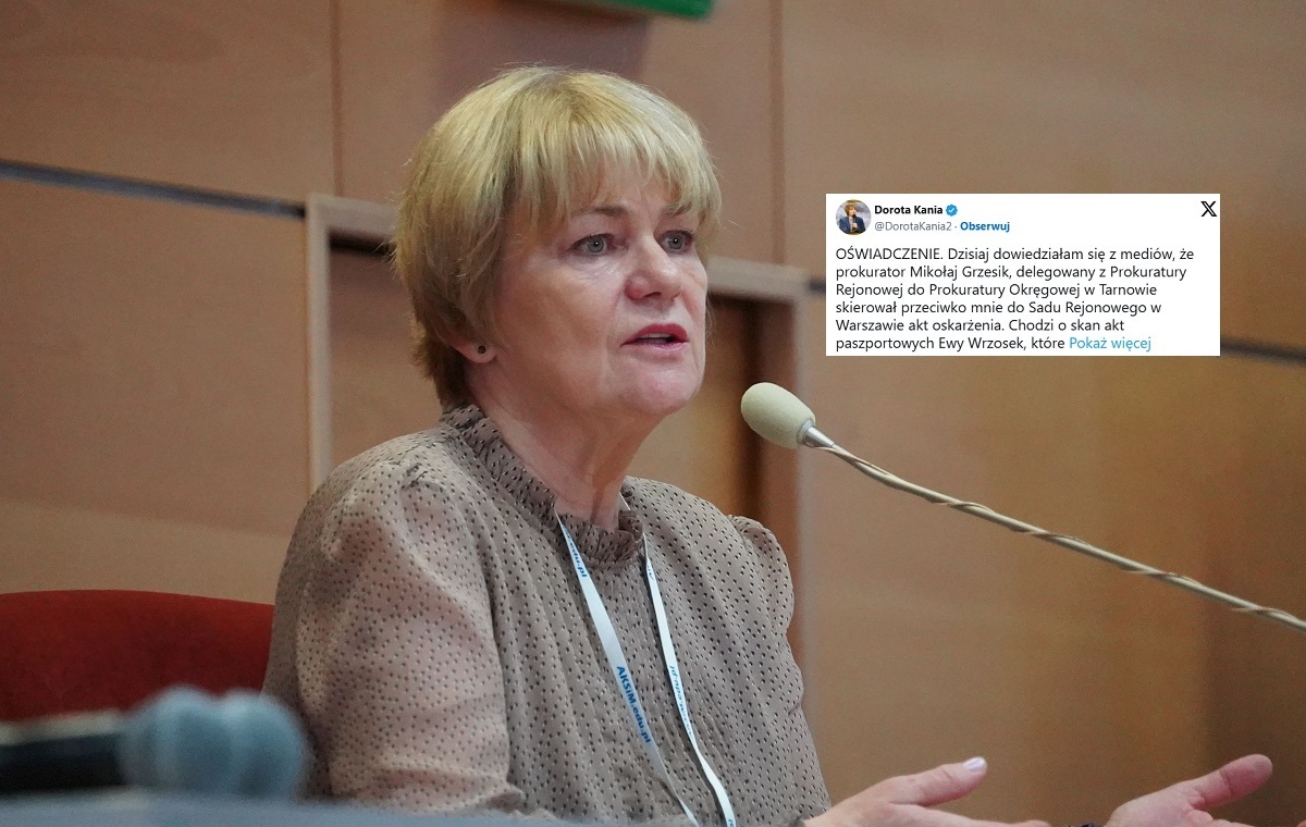 Kania o akcie oskarżenia przeciw niej: "To typowy SLAPP"