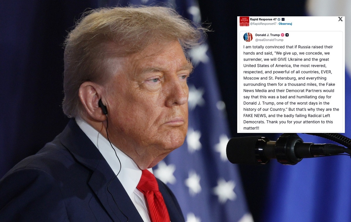 wiadomości,aktualności,wPolityce.pl Trump: Media krytykowałyby mnie nawet po kapitulacji Rosji