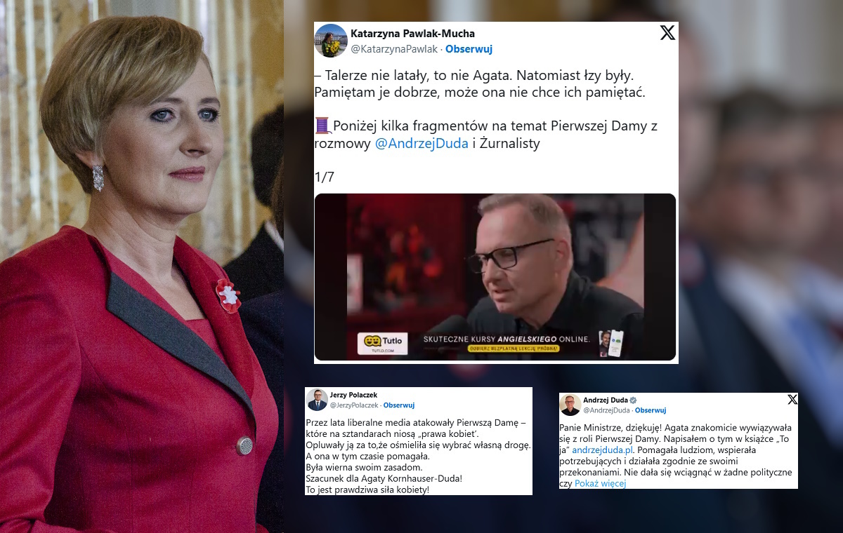 Były prezydent stanął w obronie żony. "Kto ją opluwał?"