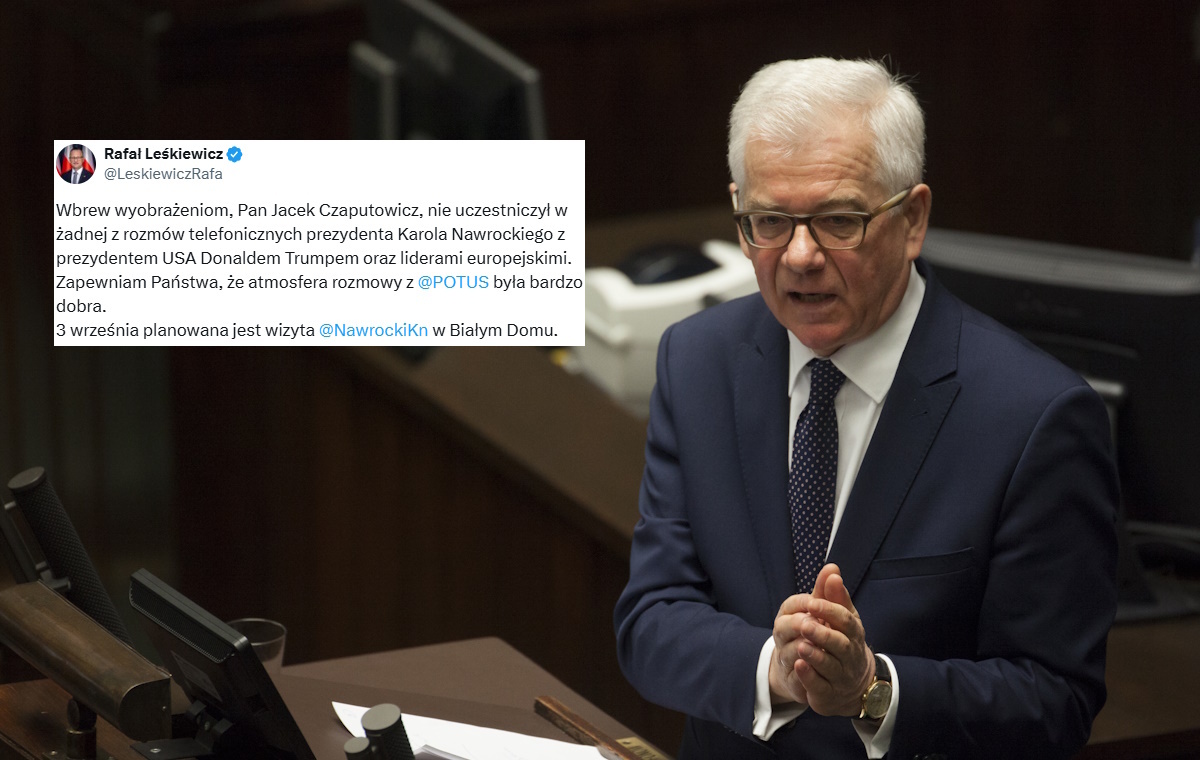 Czaputowicz skrytykował prezydenta. Rzecznik odpowiada