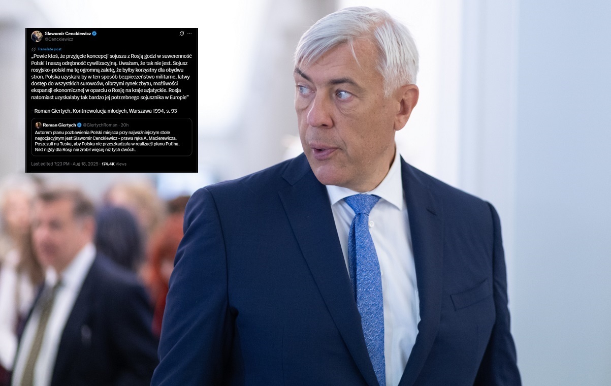 Giertych opowiada o Cenckiewiczu i Putinie. Mocna odpowiedź!