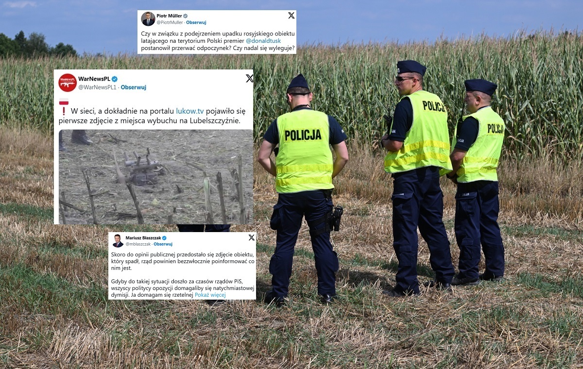 Eksplozja w Polsce. Müller: Czy Tusk przerwał odpoczynek?