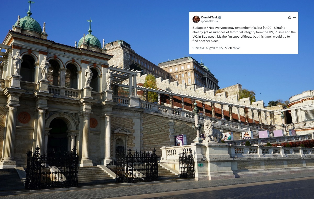 Rozmowy pokojowe w Budapeszcie? Tusk: Wybrałbym inne miejsce