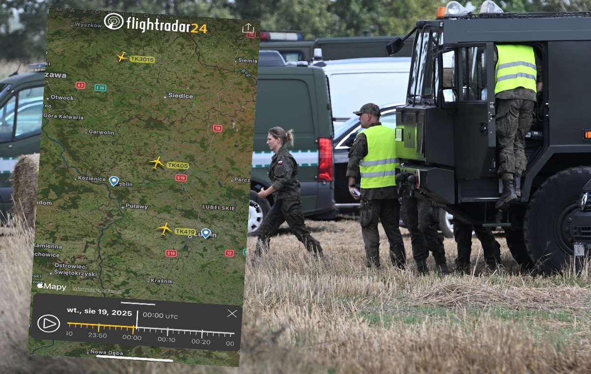 Rosyjski dron mógł spowodować katastrofę w ruchu lotniczym