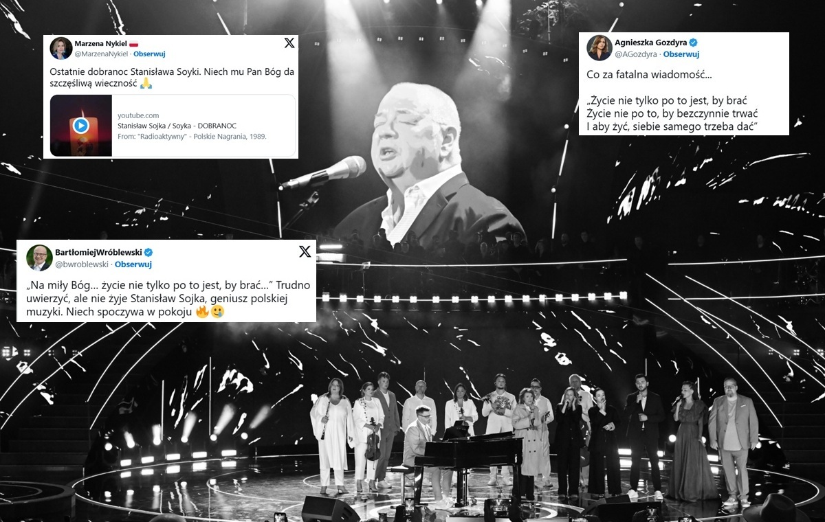 Polacy poruszeni śmiercią Stanisława Soyki. Fala komentarzy wiadomości,aktualności,wPolityce.pl Polacy poruszeni śmiercią Stanisława Soyki. Fala komentarzy