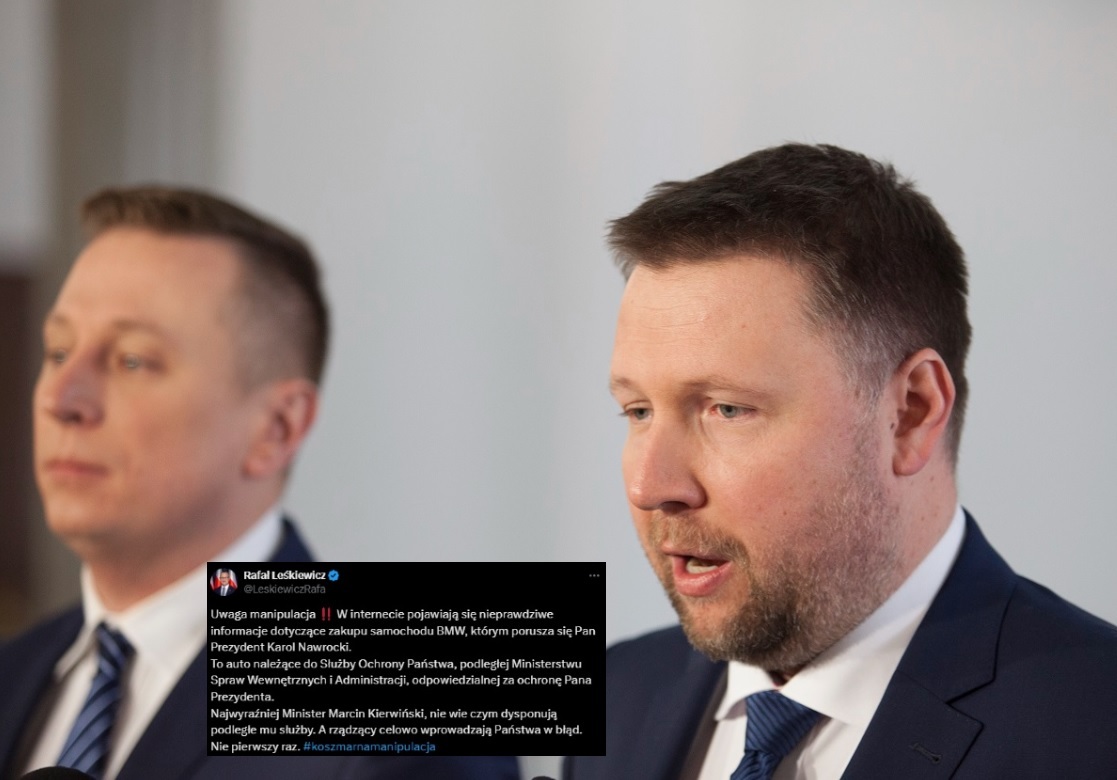 Rzecznik odpowiada na manipulację dot. prezydenckiego auta