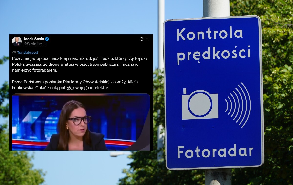 Fotoradary wykrywają... drony? Kompromitacja poseł PO