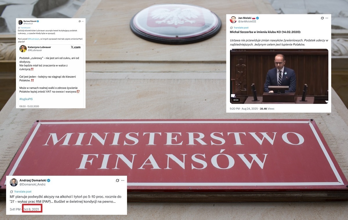 KO vs. KO. Co mówili o podatku cukrowym i akcyzie?