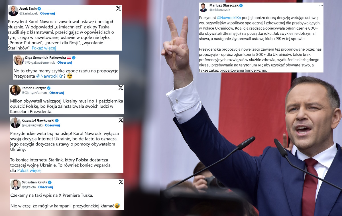 Radość po wecie prezydenta! Rząd nie może jednak przeboleć