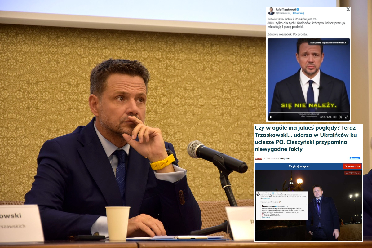 Gospodarz i ograniczenie 800+ dla Ukraińców. Oto, co mówił