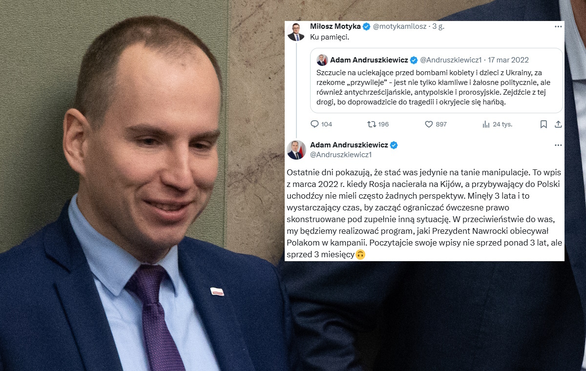 Andruszkiewicz: Stać was jedynie na tanie manipulacje