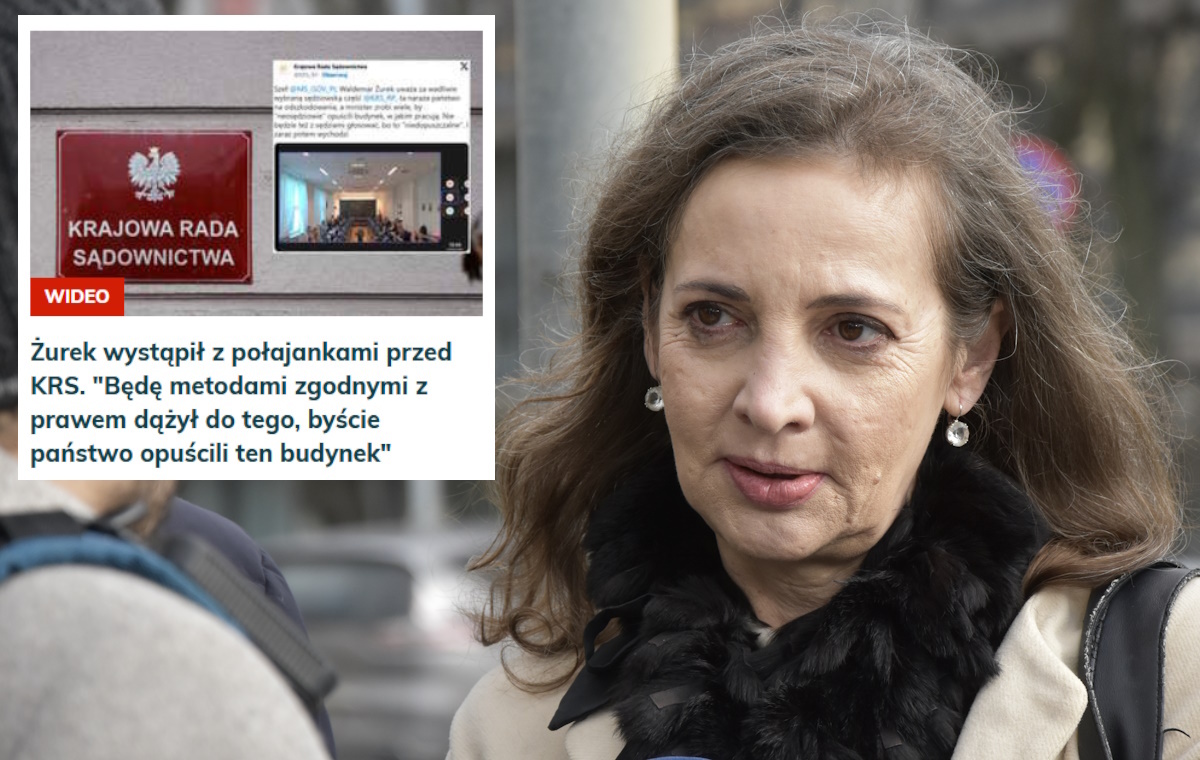 Szefowa KRS: Żurek wygłosił chaotyczny manifest