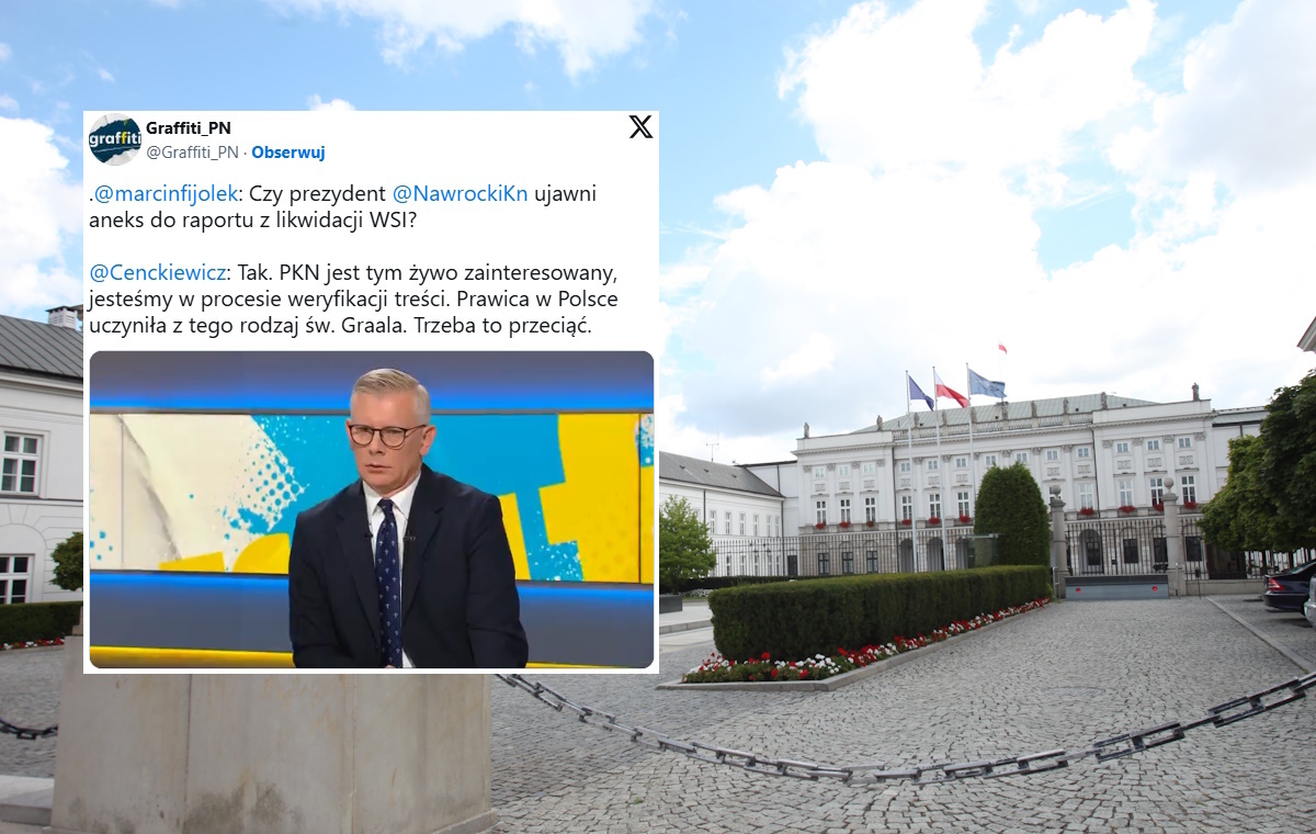 Aneks ws. WSI zostanie odtajniony? Cenckiewicz zabrał głos