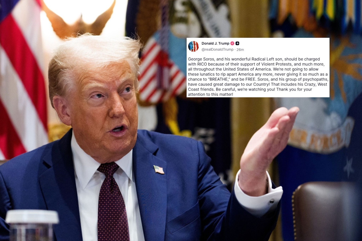 Trump: Soros i jego syn powinni być oskarżeni wiadomości,aktualności,wPolityce.pl Trump: Soros i jego syn powinni być oskarżeni