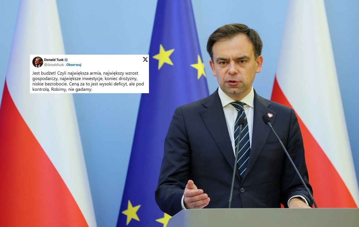 Rząd przyjął projekt budżetu. Tusk i Domański zachwyceni